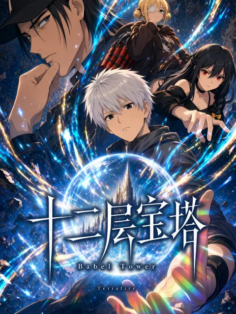 十二层宝塔海报
